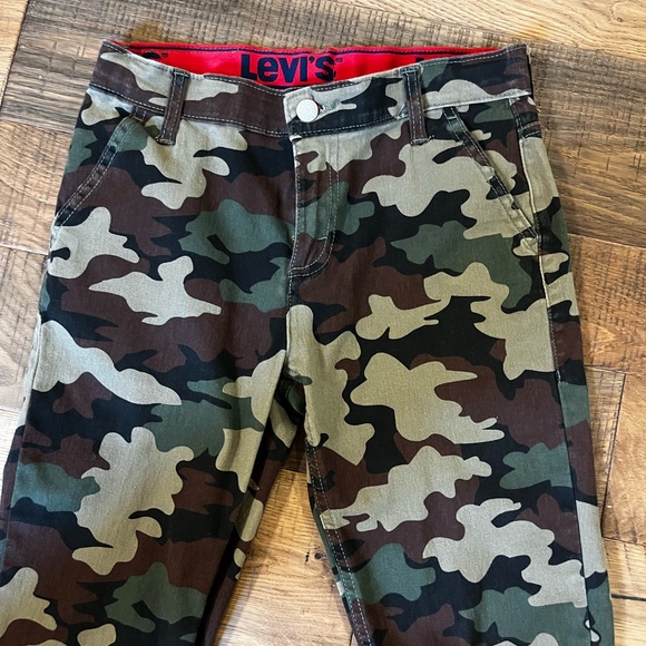 LEVI’s Camo 502 Jeans, Size 14 Reg, Waist 27 Length 29 - Picture 3 of 6
